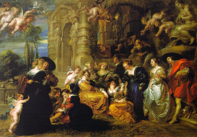 Peter Paul Rubens The Garden of Love China oil painting art